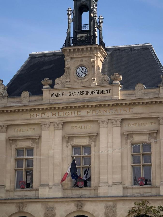Gambetta Residences Hotel Paris Centre المظهر الخارجي الصورة